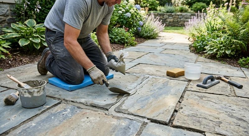 Flagstone Installation Service
